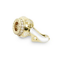 Lauren G. Adams Gabriella Gold & White Shoe Charm W/ Gold & White Bead